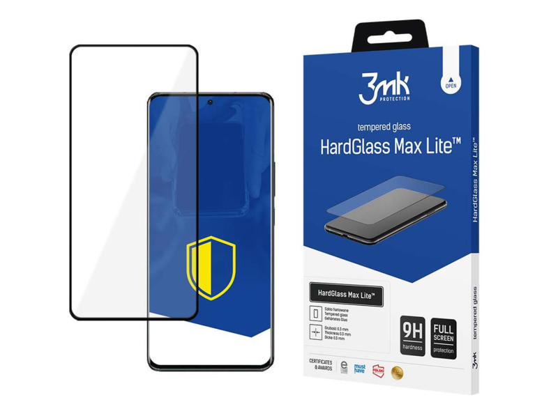 3mk HardGlass Max Lite do Xiaomi Redmi Note 13 4G